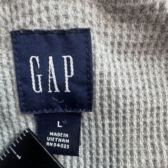 GAP Jacket Womens Large Olive Green Anorak Utility Hooded Waffle Lined‎ Pockets - Picture 3 of 13